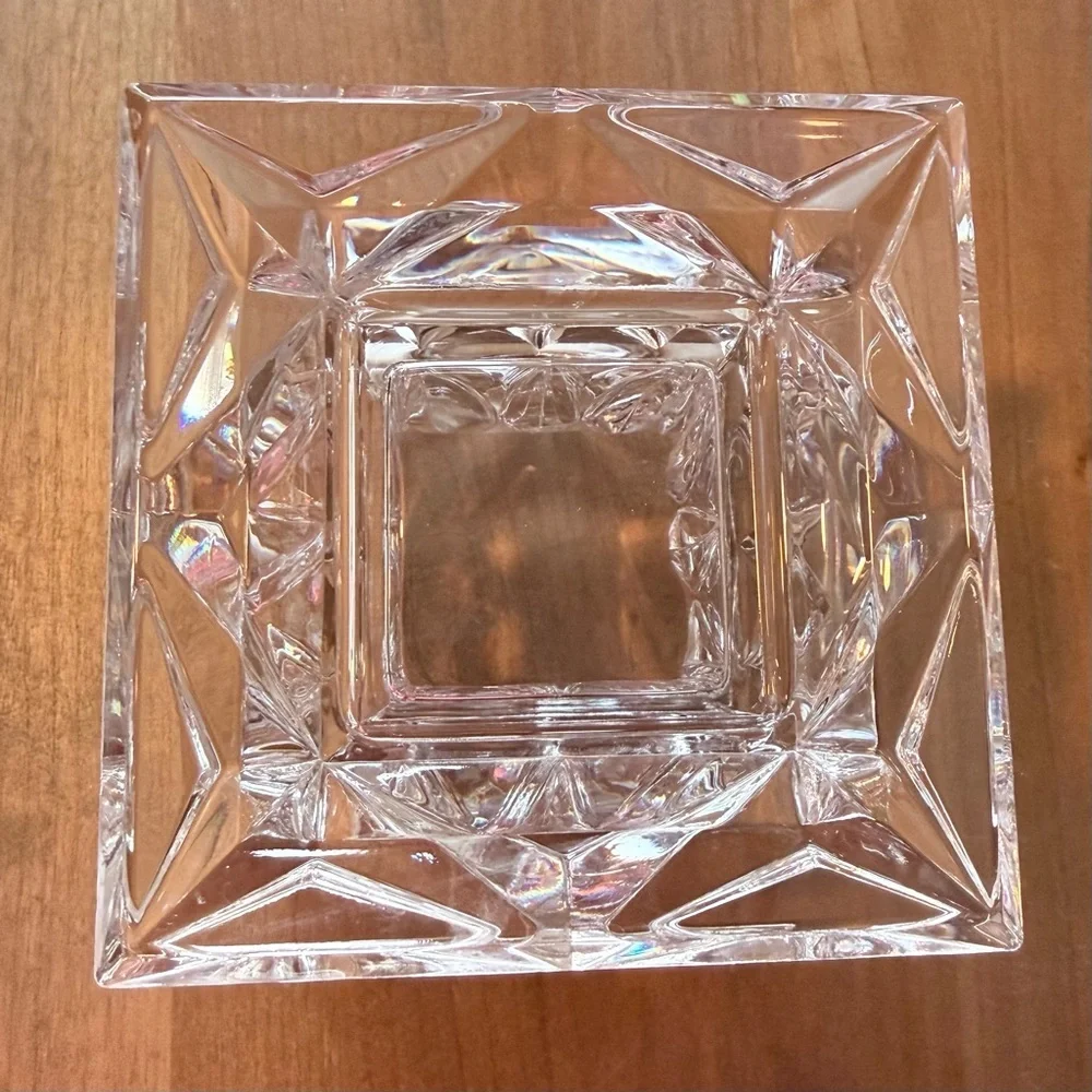 Vintage Partylite Quad Prism Pedestal Candle Holder